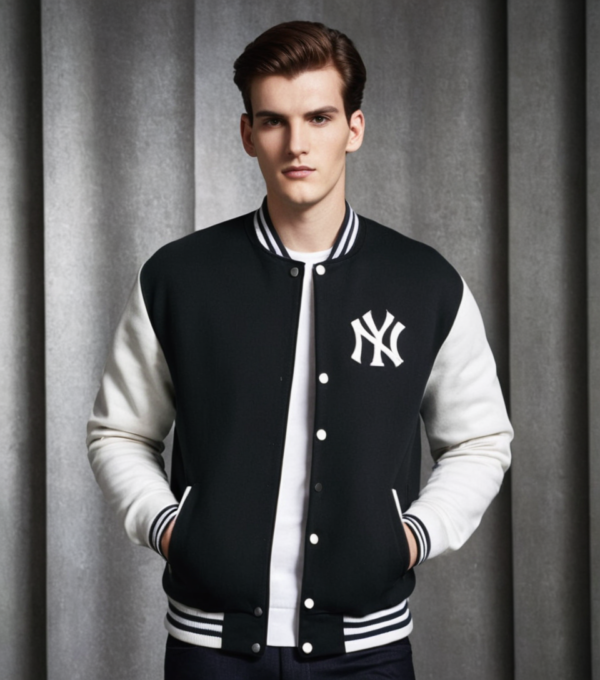 Bomber Varsity Jacket Sweatshirt