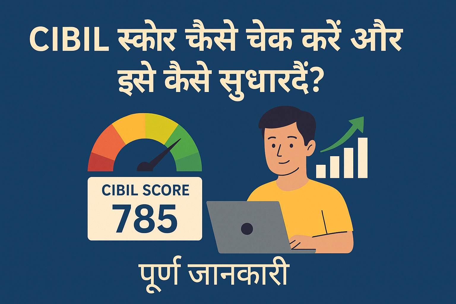 CIBIL स्कोर कैसे चेक करें और इसे कैसे सुधारें? पूरी जानकारी 2025